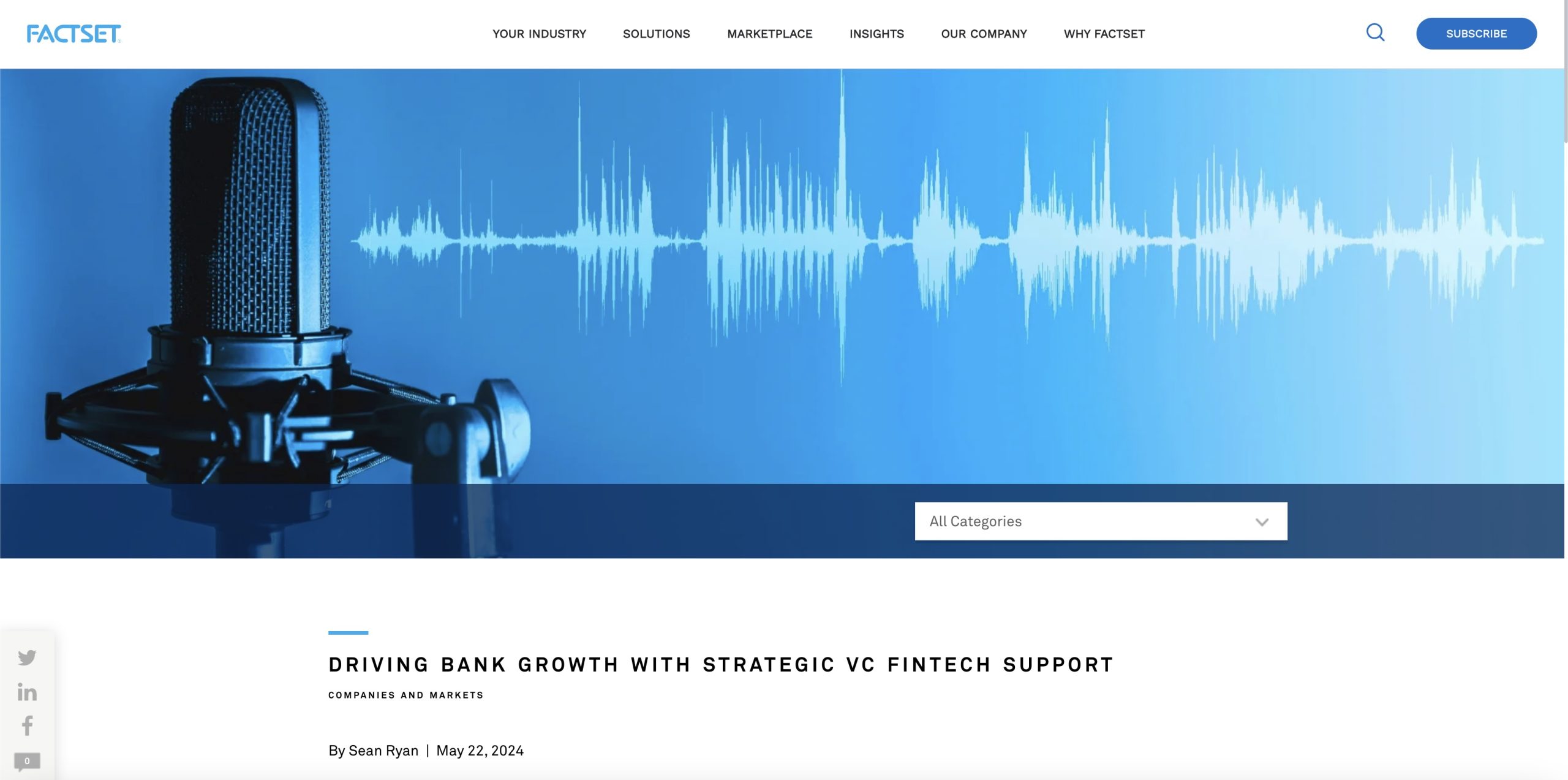 factset podcast Participate